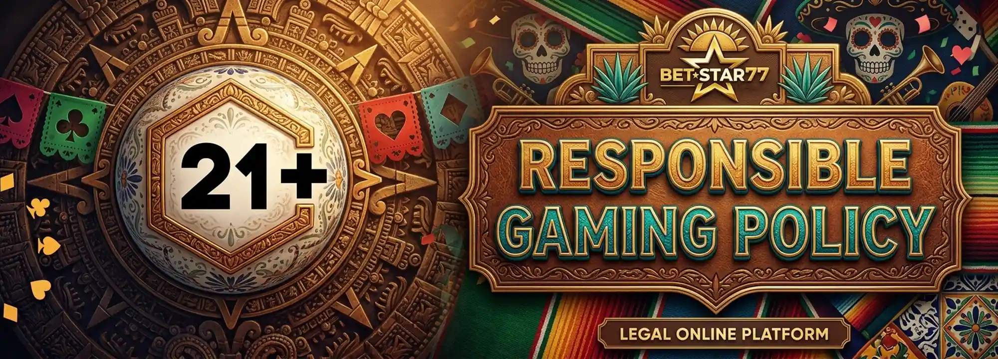 21+ responsible gaming policy