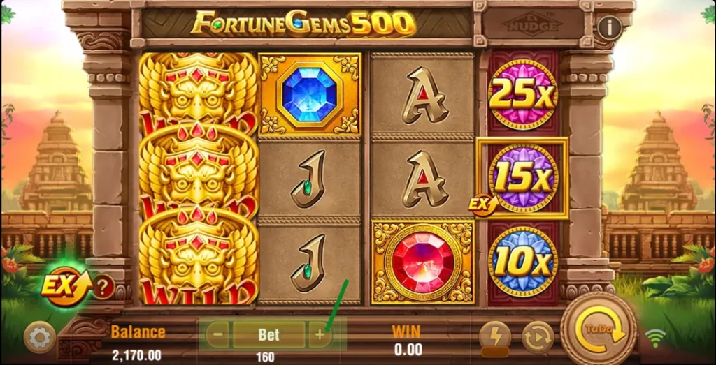 jackpot FortuneGems500