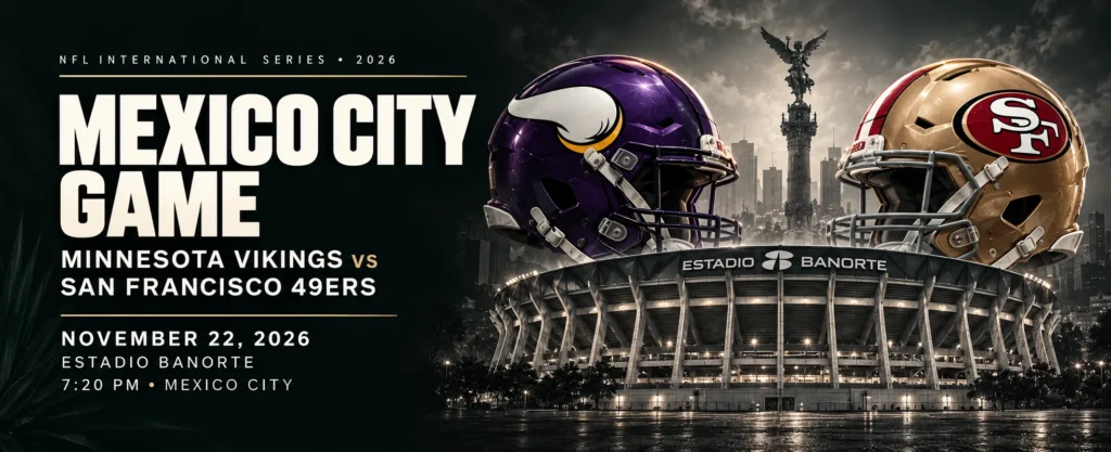 2026 NFL Mexico City Game