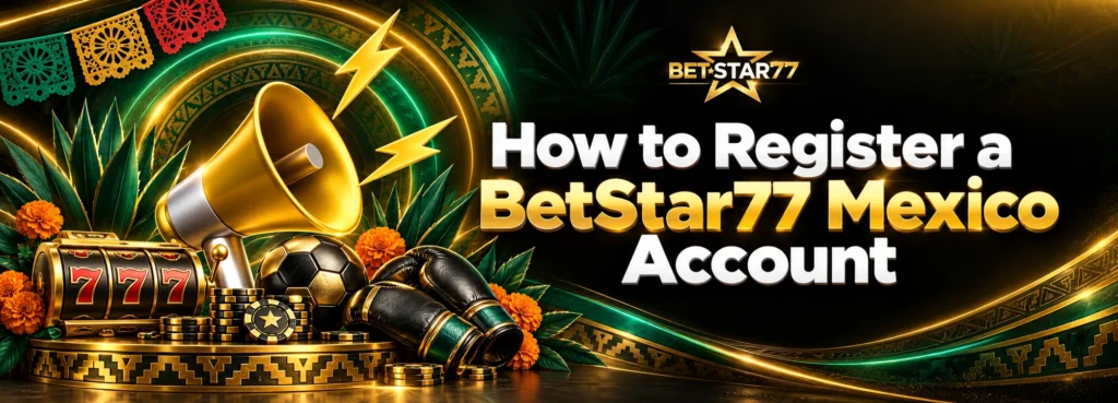 BetStar77 Mexico registration