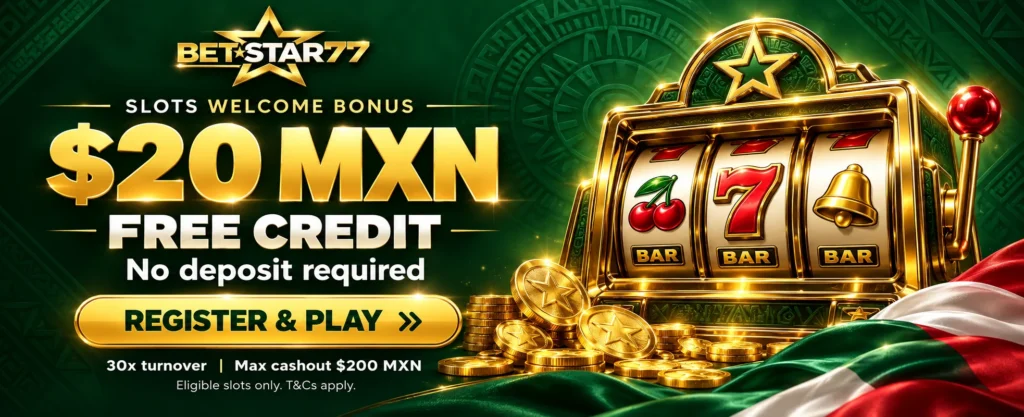 Betstar77 emerald slot bonus banner